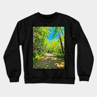 Road Through The Trees Crewneck Sweatshirt